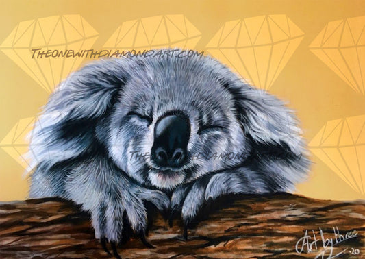 Sleeping Koala ©ArtByThree