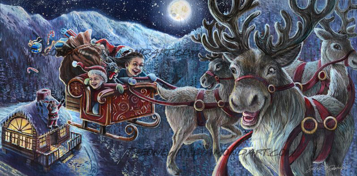 *Hand-Rendered* Sleigh Ride ©Dakota Daetwiler