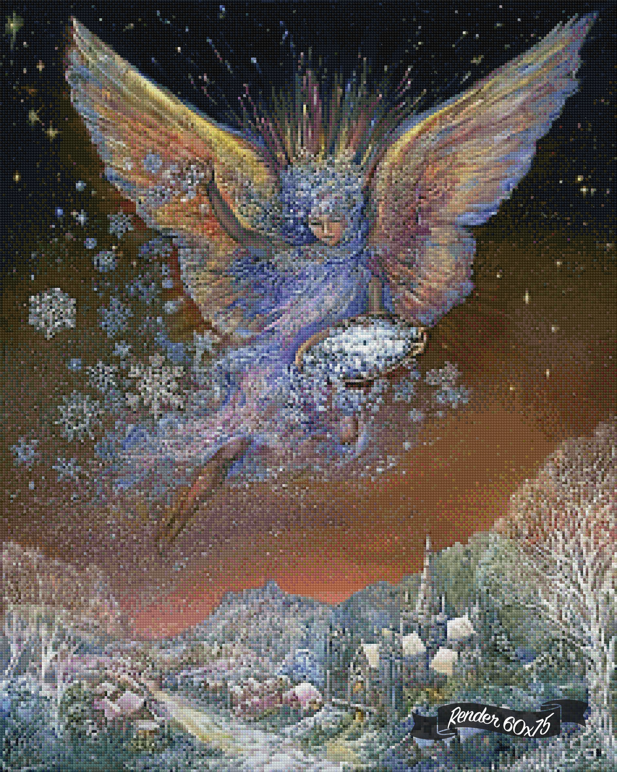 Snow Angel ©Josephine Wall