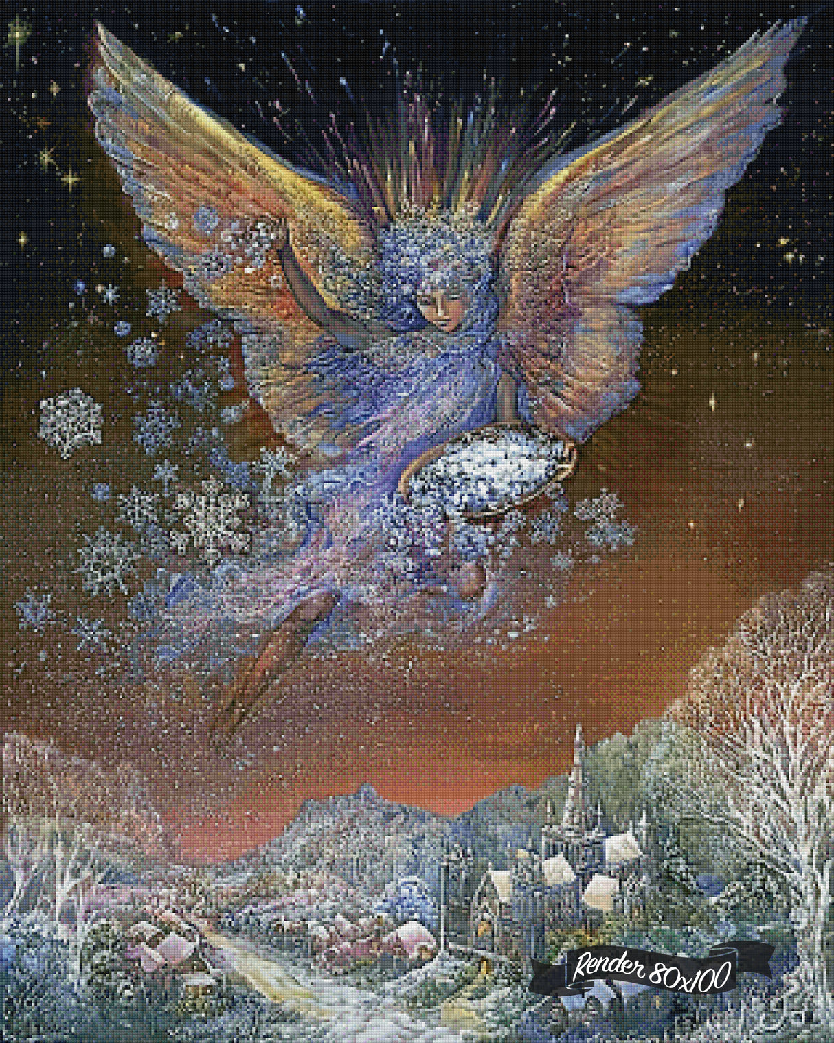 Snow Angel ©Josephine Wall