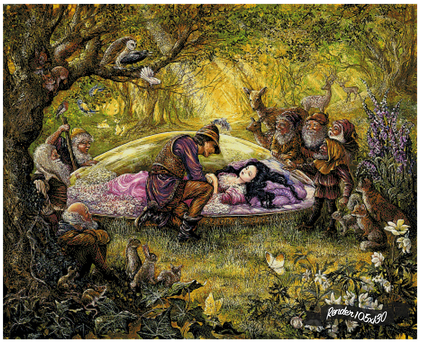 Snow White ©Josephine Wall