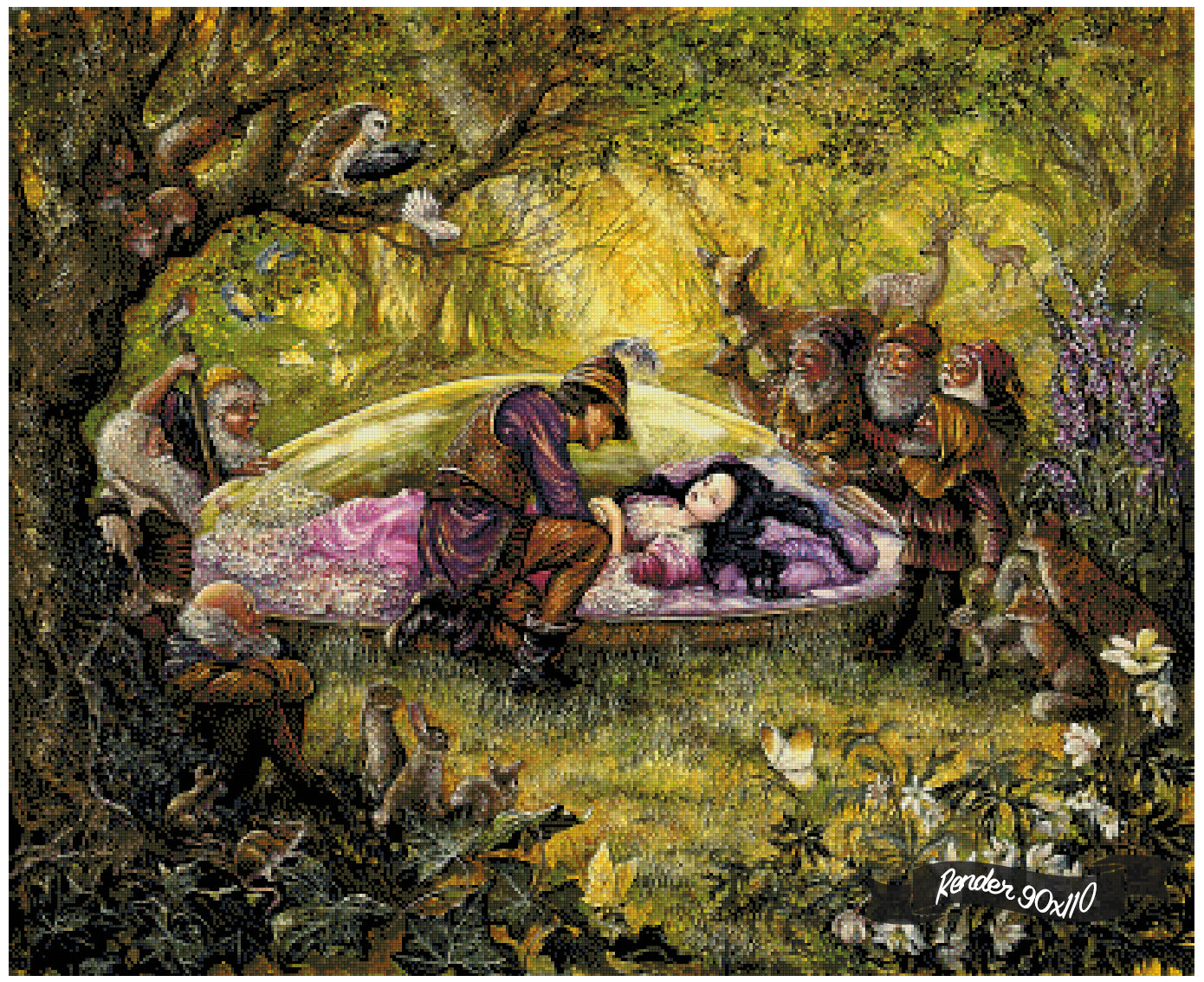 Snow White ©Josephine Wall