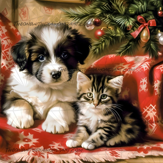 Snowball & Tinsel ©StacyDealArt