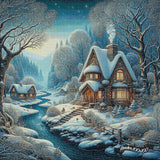 Snowfall in the Hidden Valley ©Morgana Fantasy AI