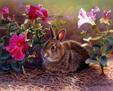 Somebunny's Flower Garden ©Russell Cobane. Licensed by MGL, www.mglart.com