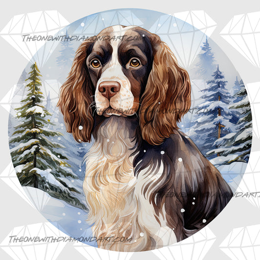 Christmas Springer Spaniel