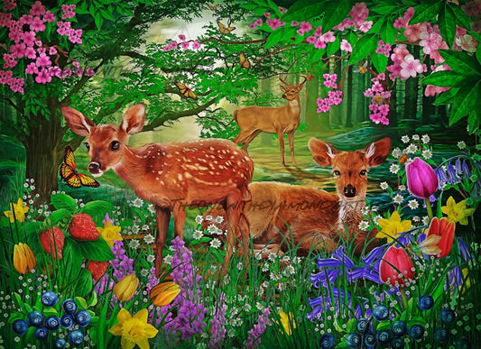 Spirit Of Spring Animals ©Ciro Marchetti. Licensed by MGL, www.mglart.com