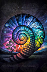 *Hand-Rendered* Spirit Of Time ©Spirit Of The Rainbow / GratefulLicensing.com