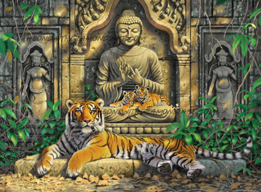 Spiritual Hideaway - Tigers ©Chris Hiett. Licensed by MGL, www.mglart.com