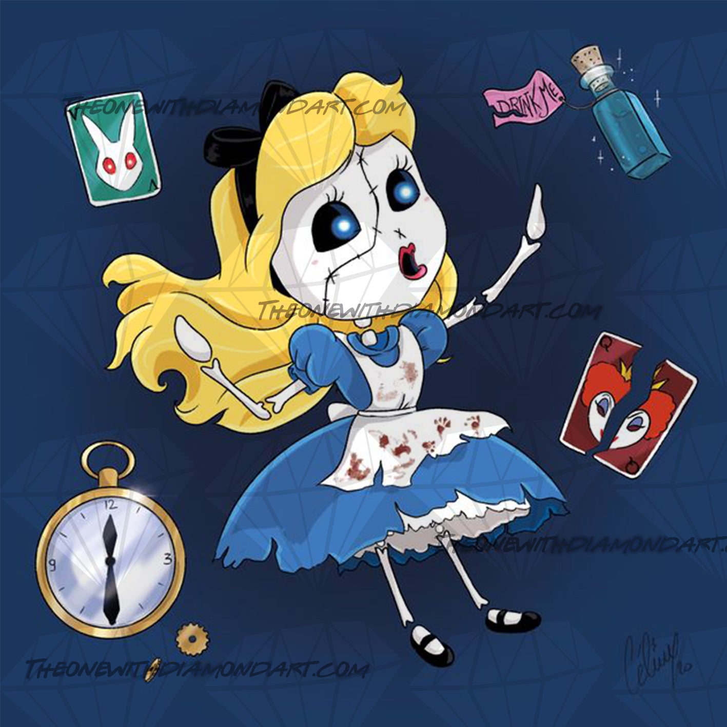 Spooky Alice ©Céline Lecomte