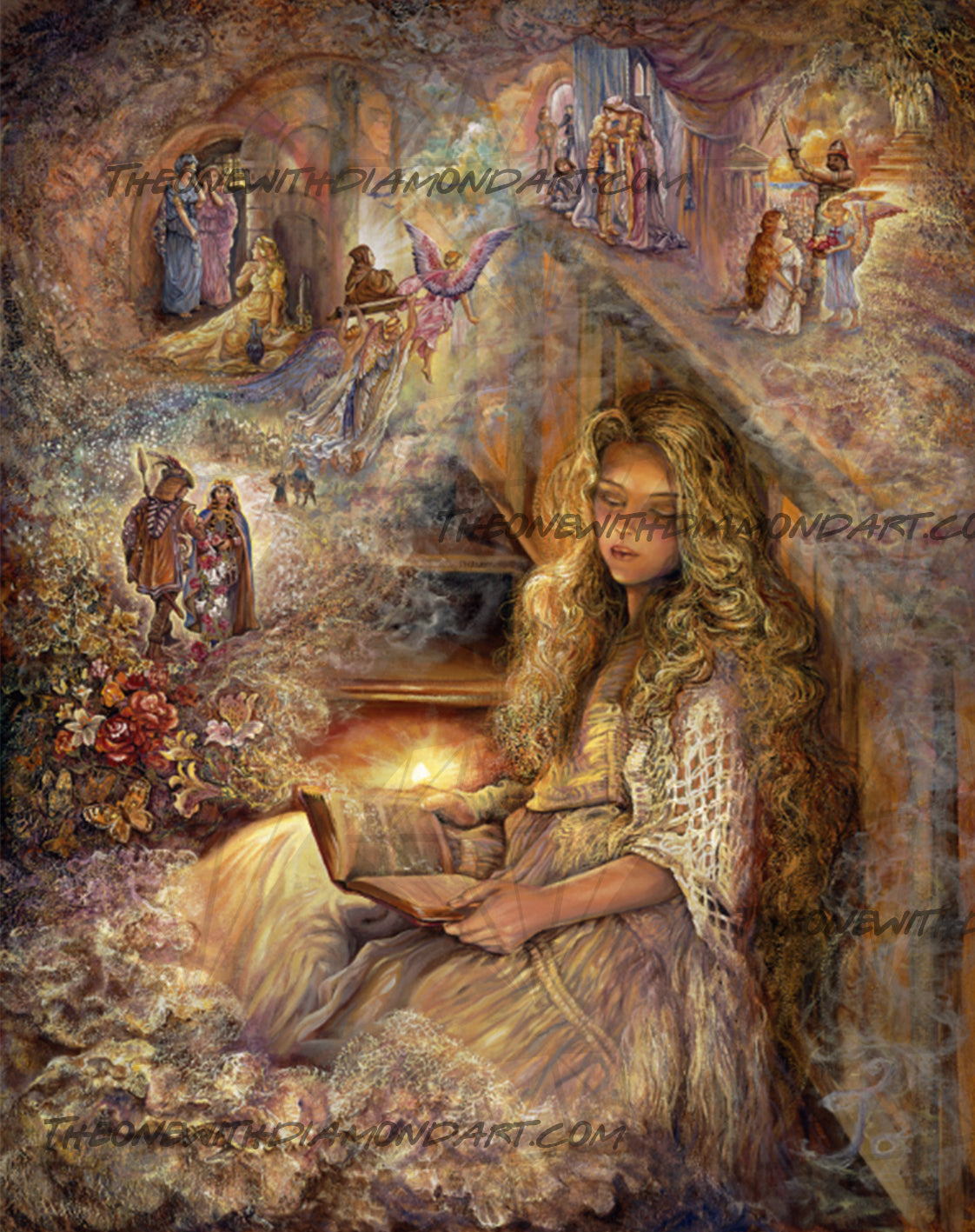 Stairway To Dreams ©Josephine Wall – The One With The Diamond Art