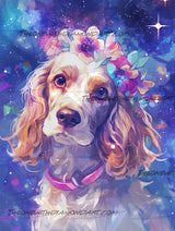 Starry Spaniel ©Shala Jarias