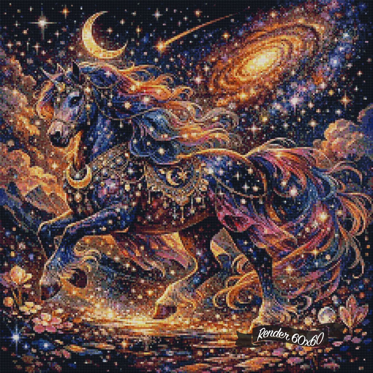 Steed of the Starborn Sky ©Morrigan Austin