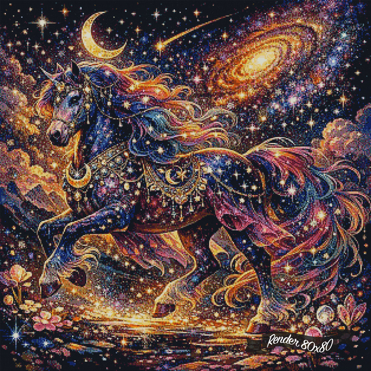 Steed of the Starborn Sky ©Morrigan Austin