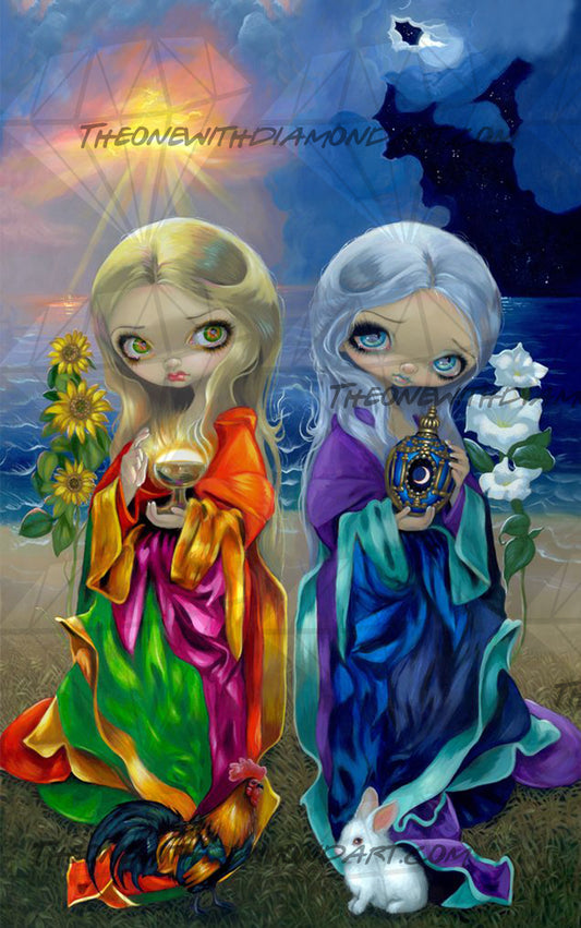 Sun Child And Moon Child ©Jasmine Becket-Griffith