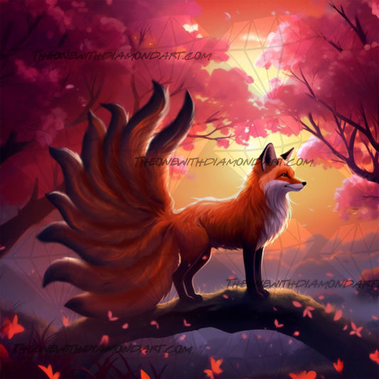 Sunset Kitsune ©Finira