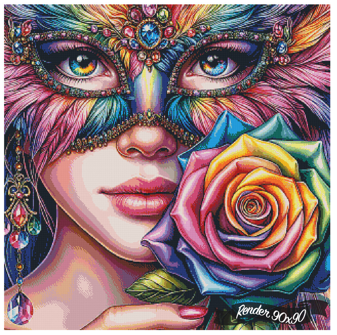 Flowers and Plants – The One With The Diamond Art