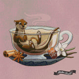 Tea Collective - Otter ©Parente Illustration