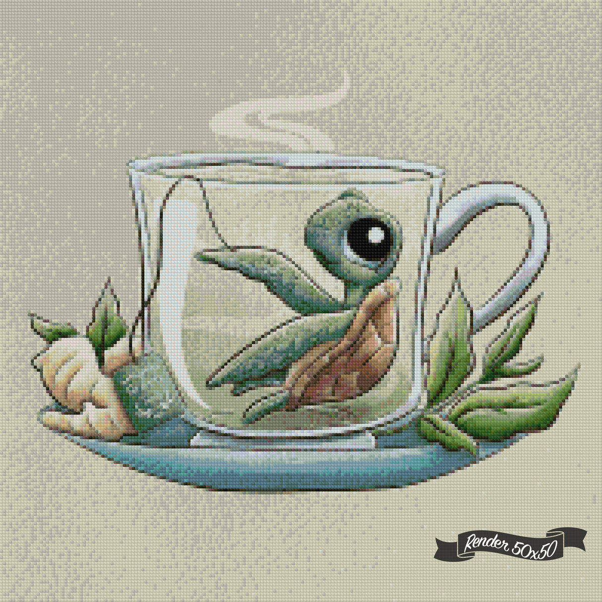 Tea Collective - Sea Turtle ©Parente Illustration