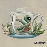 Tea Collective - Sea Turtle ©Parente Illustration