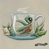 Tea Collective - Sea Turtle ©Parente Illustration