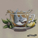 Tea Collective - Shark ©Parente Illustration
