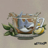 Tea Collective - Shark ©Parente Illustration
