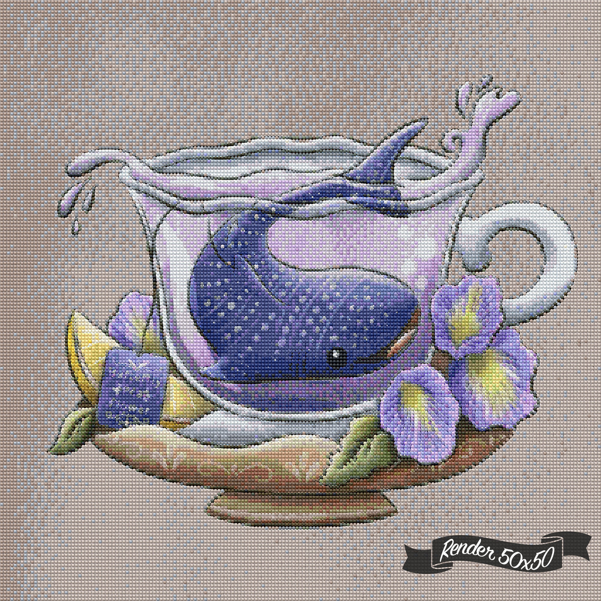 Tea Collective - Whale Shark ©Parente Illustration