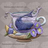 Tea Collective - Whale Shark ©Parente Illustration
