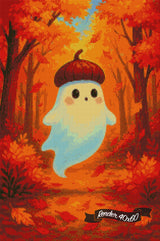 The Autumn Spirit's Stroll ©The One With The Diamond Art