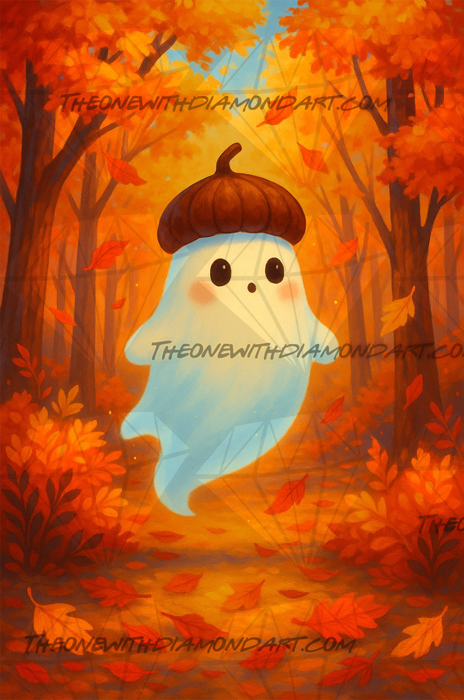 The Autumn Spirit's Stroll ©The One With The Diamond Art