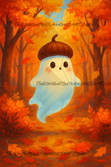 The Autumn Spirit's Stroll ©The One With The Diamond Art