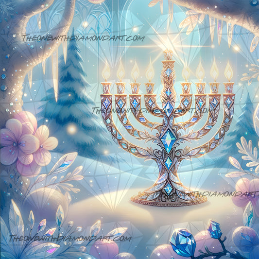 The Crystal Menorah ©Finira