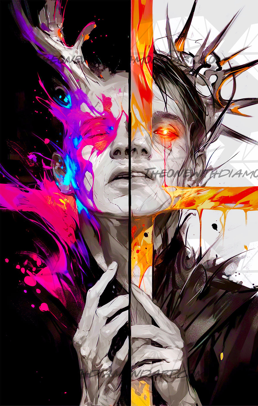 The Duality Of A Beast ©Titan Aiaia