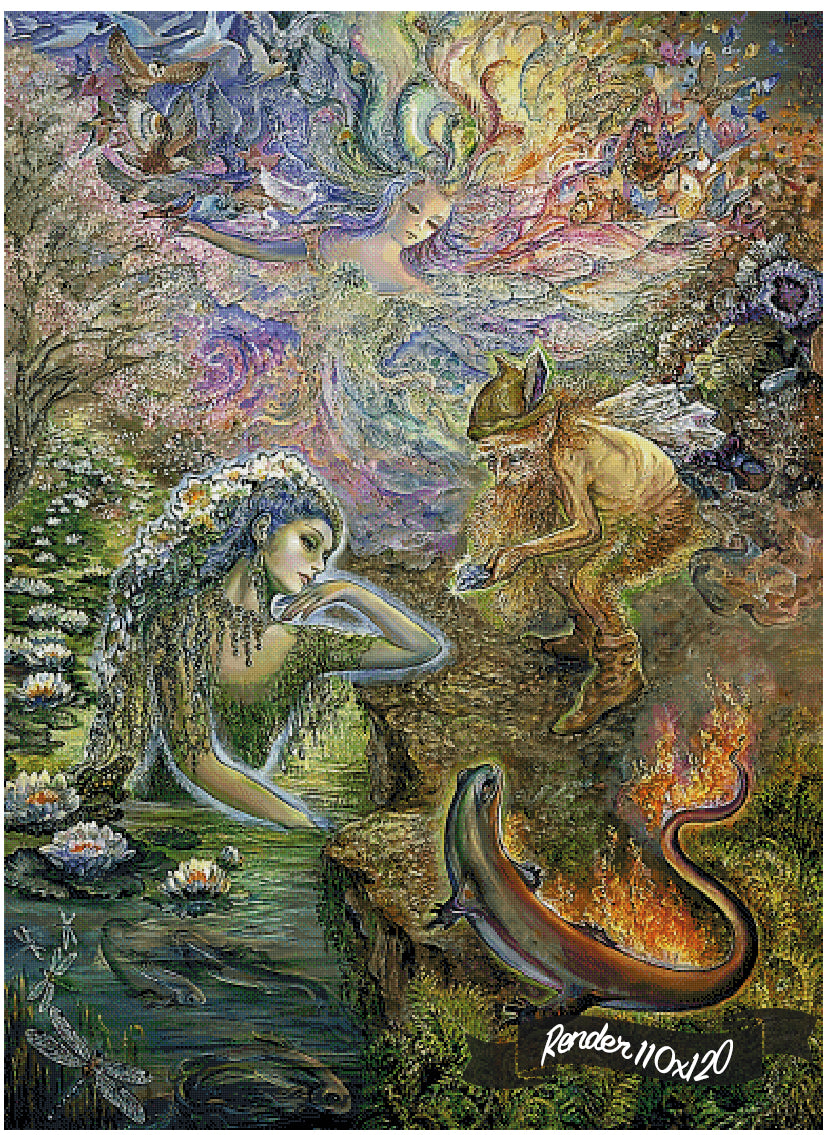 The Elementals ©Josephine Wall