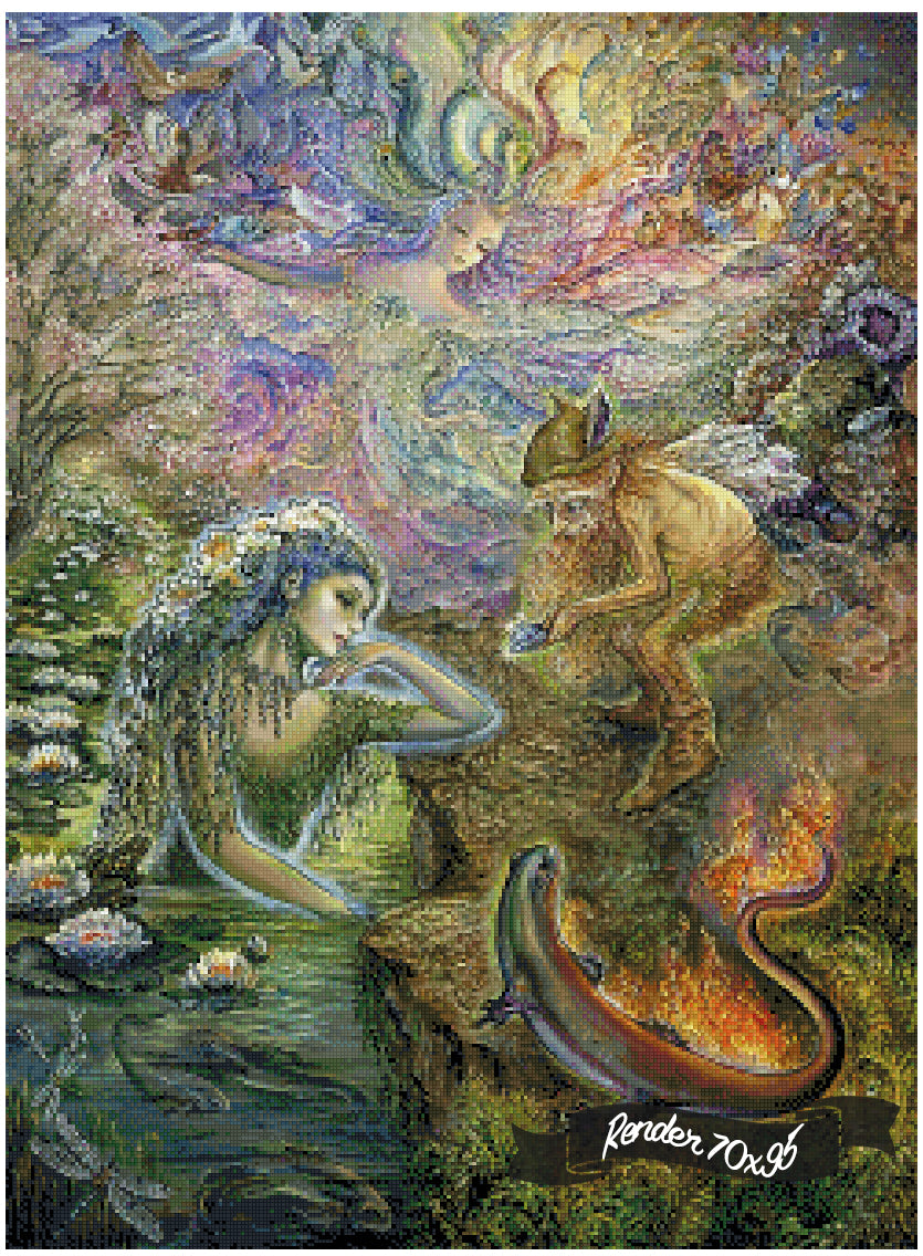 The Elementals ©Josephine Wall