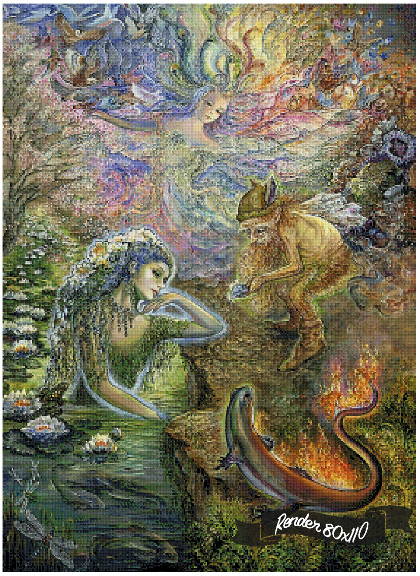 The Elementals ©Josephine Wall