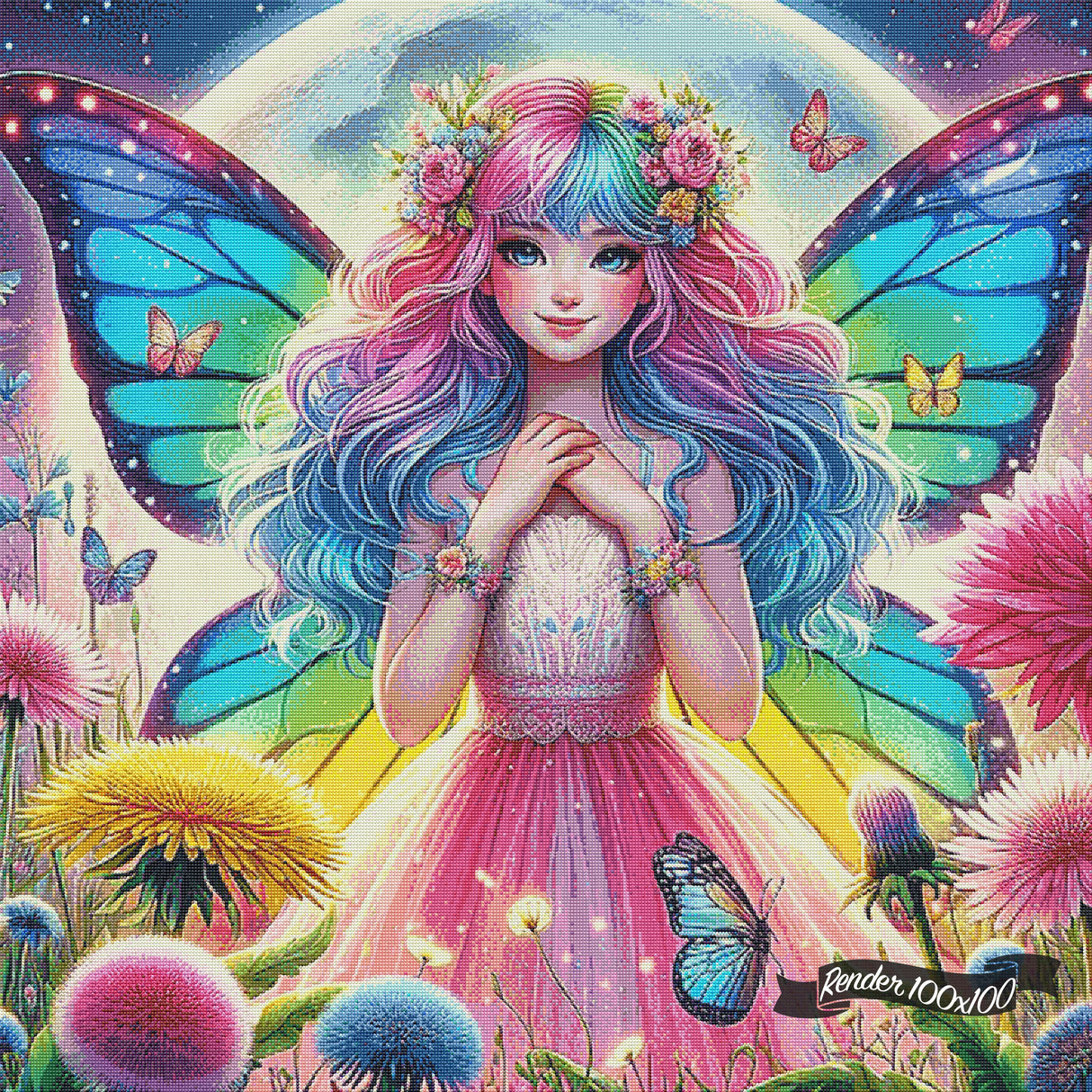 *Crystal* The Fairy of a Thousand Colors ©Artifey