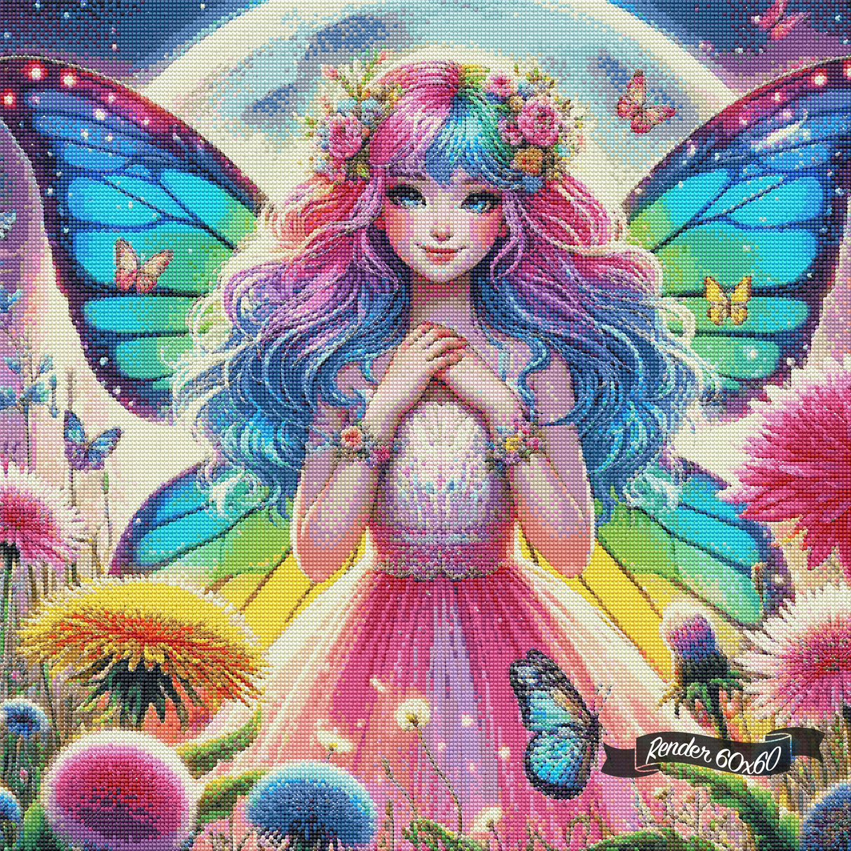 *Crystal* The Fairy of a Thousand Colors ©Artifey