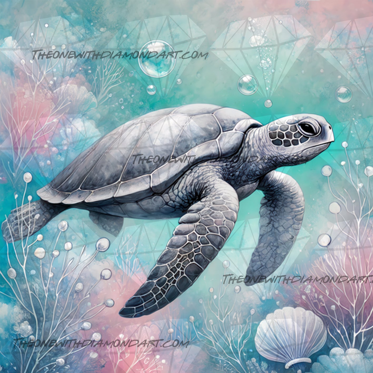 The Gentle Turtle ©Laura @cocomarshmallow_art