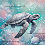 The Gentle Turtle ©Cocomarshmallow Art