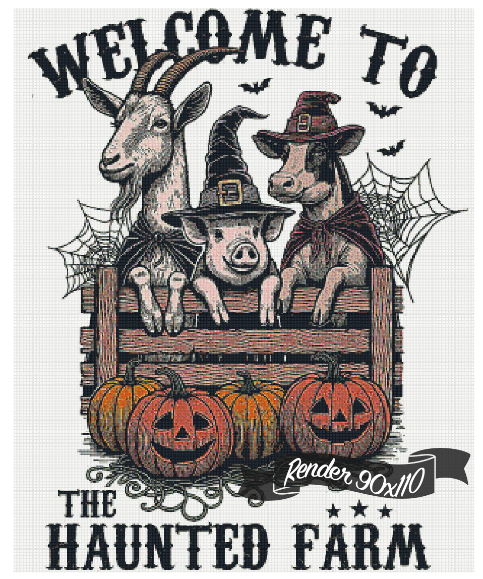 The Haunted Farm – The One With The Diamond Art