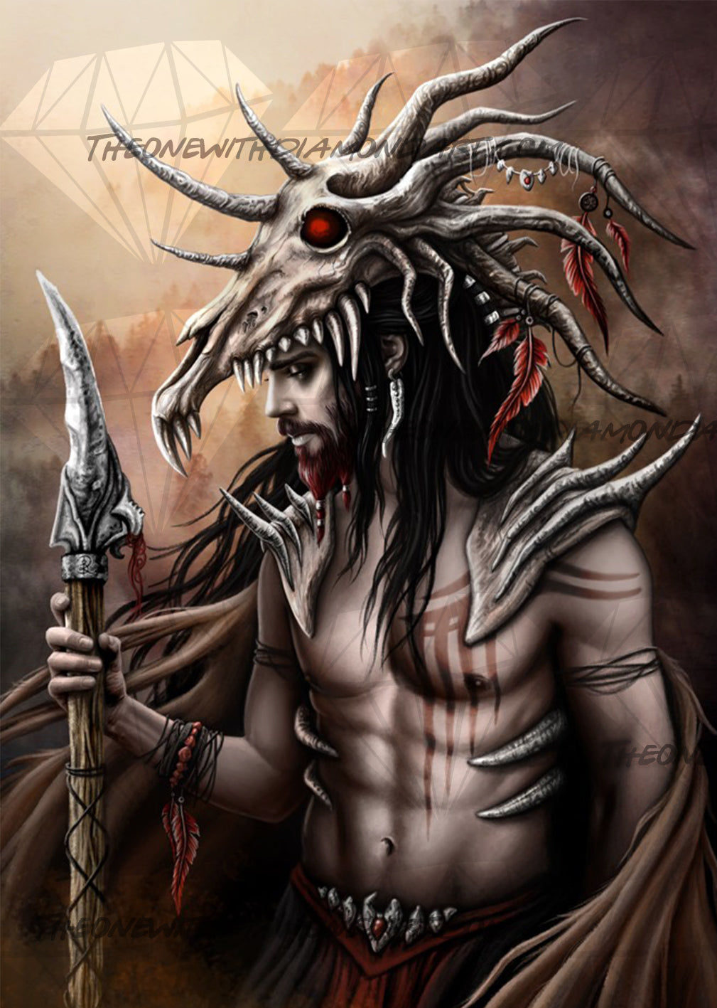 *Hand-Rendered* The Hunter ©Sarah Richter