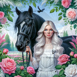 The Lady And The Filly ©Cocomarshmallow Art