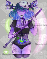 The Lavender Reaper ©Larienne