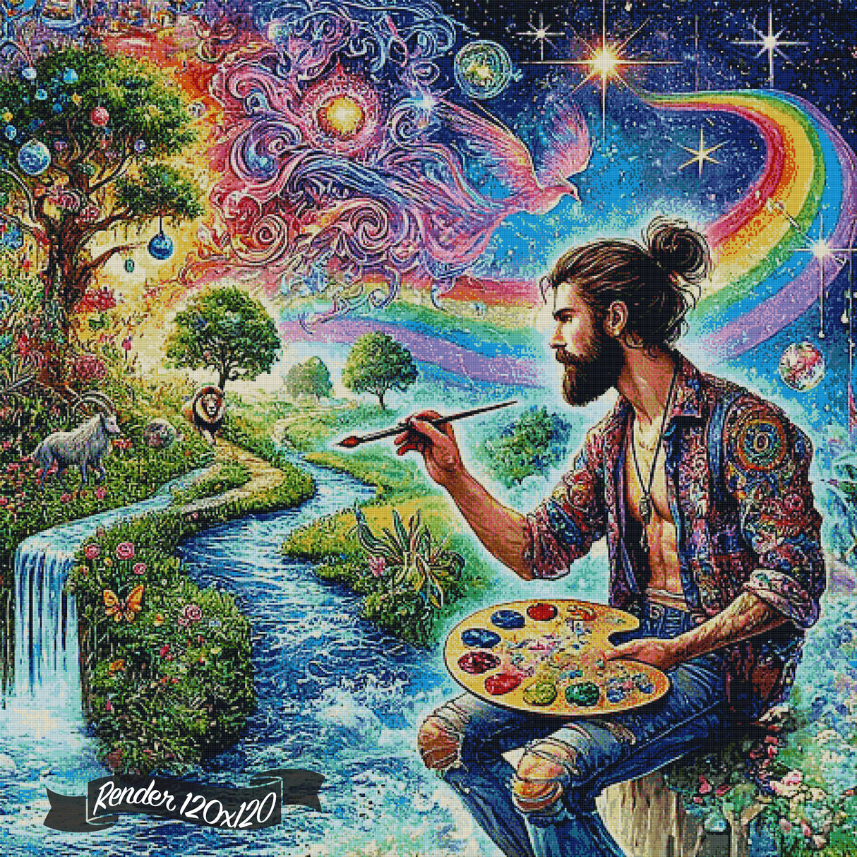 The Painter Of Worlds ©Finira