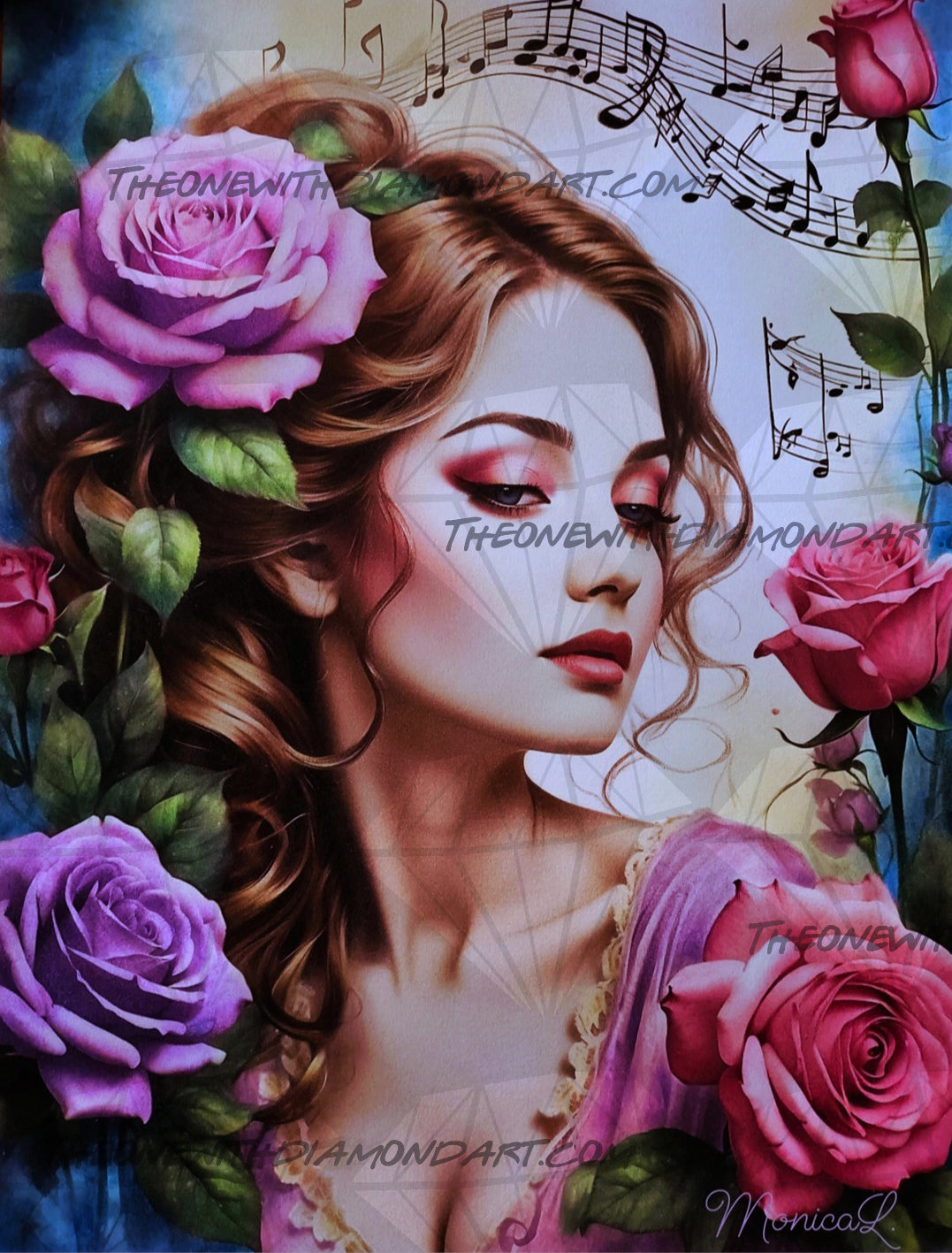 The Rose Girl ©MonicaL.Art.