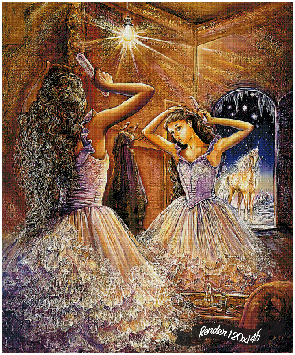 The Visitor ©Josephine Wall