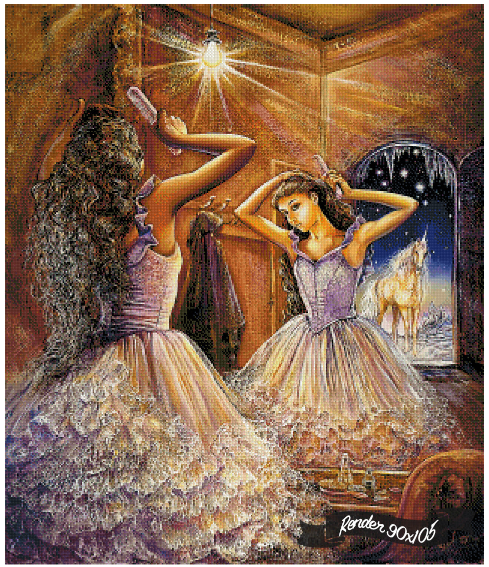 The Visitor ©Josephine Wall