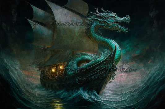 The Voyage of the Basilisk ©Hannah @IterationsCrafts